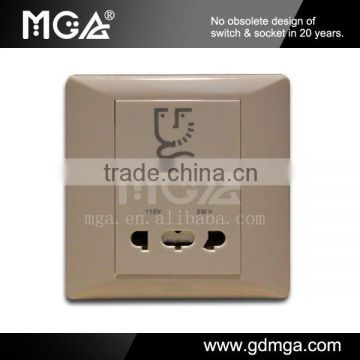 MGA A8 Series Hotel Wall Shaver Socket