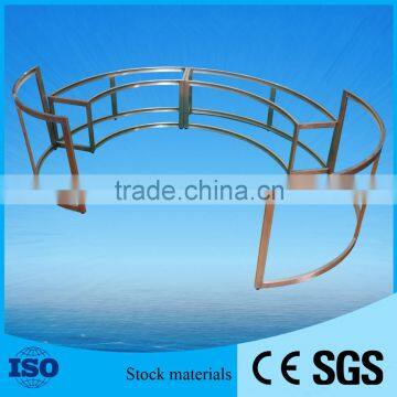 Popular Free Combination Floor Standing Stinless Steel Tile Shoe Display Rack