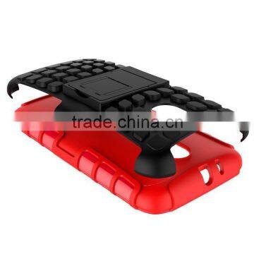 2015 Original 2 In 1 Pattern Silicone and PC Rugged Hybrid Heavy Duty Case for Motorola Moto g3 Made in China photo-5