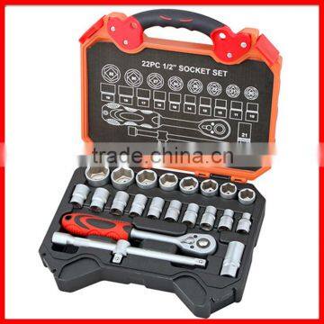 22pc 1/2" Dr. Socket Tool Set