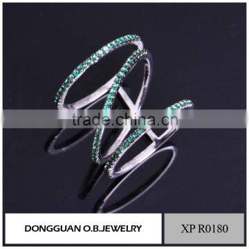 Promise Rings Jewelry Rhodium Young Boy Rings in China Mens Rings With Stones photo-4