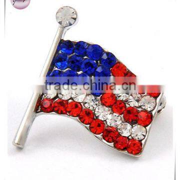 fashion american flag stretch ring