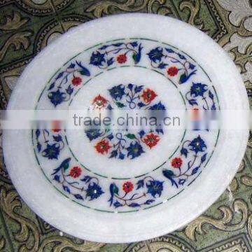 Lovely Handcrafted Marble Plate