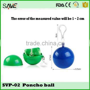China Supprier Promotional Gift Water Proof Raincoat Disposable Poncho Ball photo-6