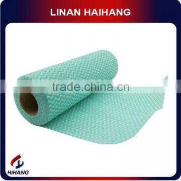 Manufacturer High Quality Viscose Polyester Spunlace Roll Cleaning Cloth photo-3