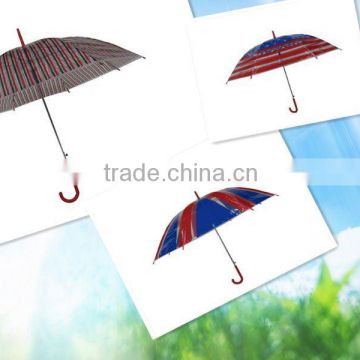 colorful printing 23inch x8ribs transparent POE umbrella