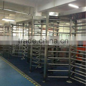 Two Passage High Security Full Height Turnstile for Hotel,Jails