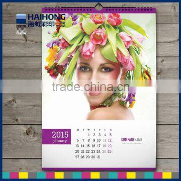 Custom high quality wholesale desk / wall calendar printing in China