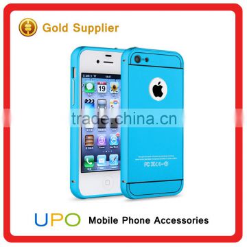 Ultra-thin Shockproof Aluminum Metal Bumper Case for iphone 4s, mobile cover for iphone 4s