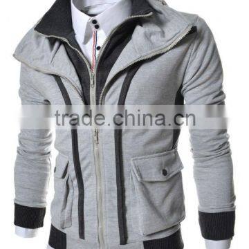 NEW Men's Clothing Slim hot men's fashion HOODIE sweater zipper hoodie