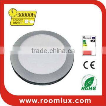 SMD3528 LED round panel ceiling light 8W Dia180X19mm