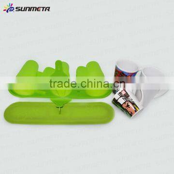 Sunmeta factory supply sublimation 3 in 1car mug silicone clamp