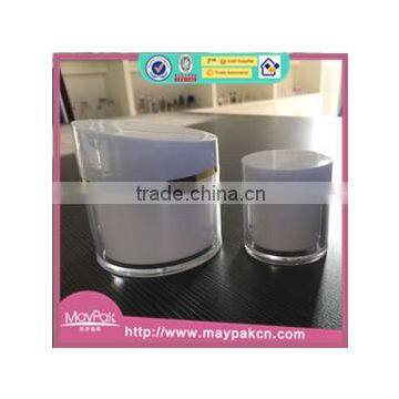 2016 New design Wholesale Plastic Container, acrylic cream jar