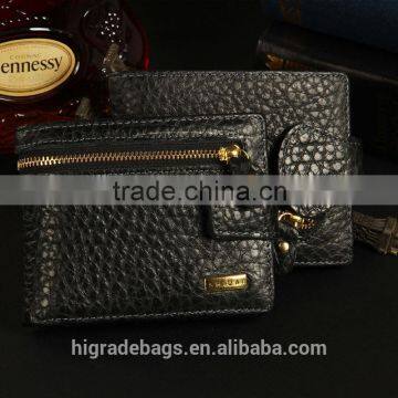 Baellerry Men Leather Wallet With Zipper Pocket photo-5