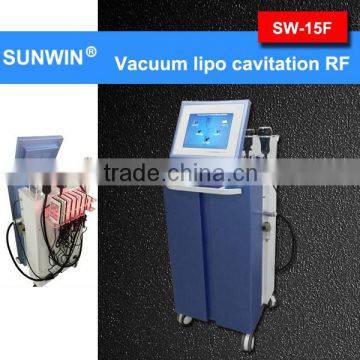 2016 New product Vertical cavitation vacuum rf laser slimming machine SW-15F