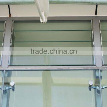 Price of Glass Louvre /frameless Glass Louvre Windows / Exterior Window Shutters