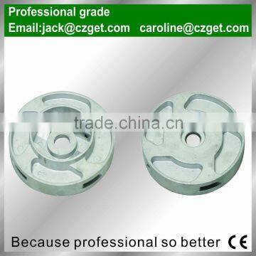 Heavy Duty Aluminium Universal Fixed Line trimmer head Chain Saw Head fixed line high lid trimmer head