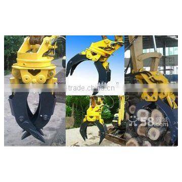 Hitachi ZX470LC Excavator Hydraulic Rotating Log Grapple, Wooden and Stone Grapple for Sale photo-5