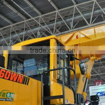 ShanTui Wheel Loader 3.0M3 Capacity Bucket For SL50W-3 , Log Grapple/Grass Grapple/Snow Plow/Pallet Fork For SL50W-3