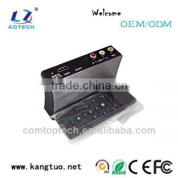 alumiunum hdmi input media player, usb 3.0 media player with OEM, 2014 hdimi nas hdd media player