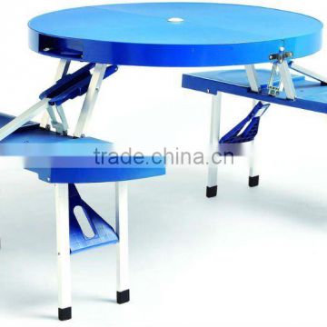 Aluminium strong folding picnic table