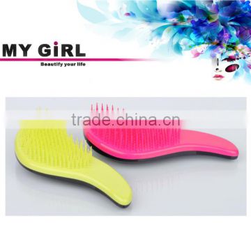 mg MY GIRL Hair Products Blue Quik style Paddle detangle brush for dry hair