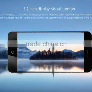 Wholesale 5.2" 2.5D Cuverd Screen Android 5.1MTK6735P RAM 1GB ROM 16GB 8MP Camera G1 OEM 4G Smartphone with Fingerprint