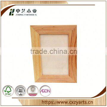 Antique New Unfinished Customized Cheap China Factory Hanging Guitar Shaped Wooden Photo Frame photo-5