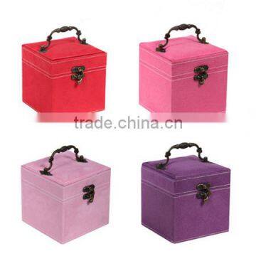 Christmas Gift 3 Sheets Inside Lint Jewelry Box for Girls photo-6