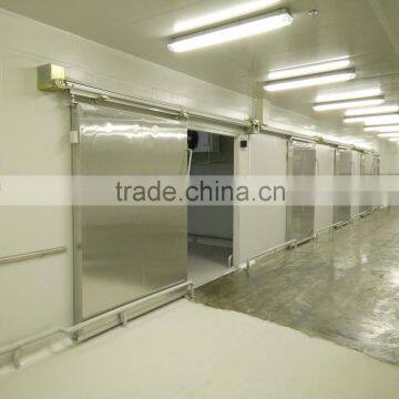 Cold Storage Room With Storage Racks Inside