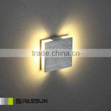 mini aluminum square led step wall light recessed led step light