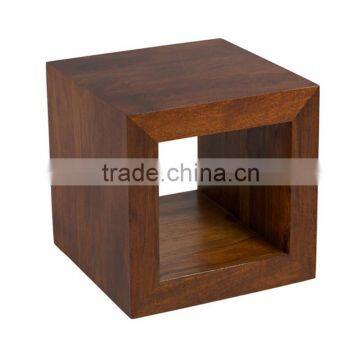 cheap cube wooden coffee table design