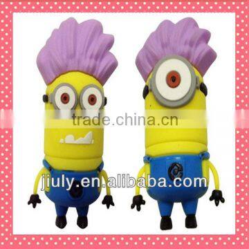 2014 Smooth surface minions usb stick 1GB/2GB/4GB/8GB/16GB/32GB