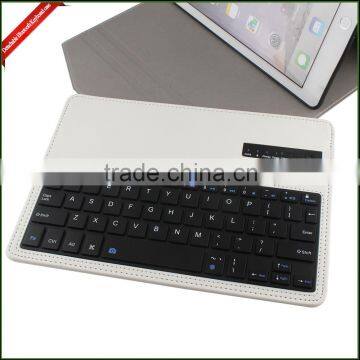 High End Tablet Keyboard Case , 2015 Newest Leather Case With Bluetooth Keyboard for IPad photo-6