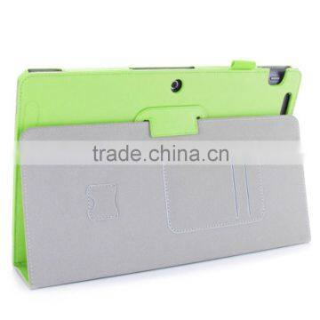 Folding 11.6 Inch Tablet Case Flip Stand PU Leather Tablet Cover