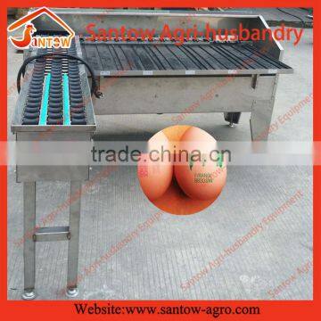 Stainless steel chicken egg sorter