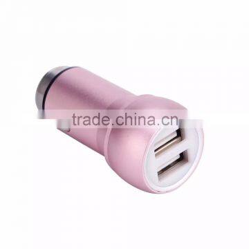 quick charging car charger QC 2.0 promotional universal multi-port dual micro usb car charger