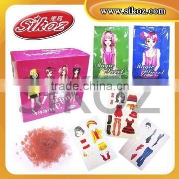 SK-P005 Popping Candy With Dressing Sticker