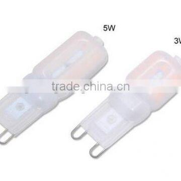 LED 3W 5W G9 Frosted 220-240V Warm white Daylight lamp bulb