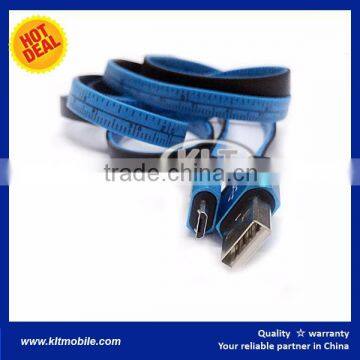 Muti function Adjustable length ruller USB Cable