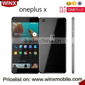 Wholesale OnePlus X Smartphone oneplusx cell phone Snapdragon 801 Quad Core FDD LTE 4G FDD LTE 3G RAM 16G ROM O2 OS google play