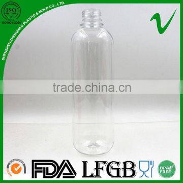 16oz Boston Round Empty Plastic Type Juice Bottle With Food Grade