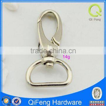 Q-1329 metal keychain hook fancy tiny silver small hooks