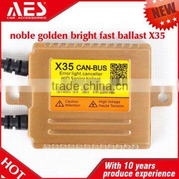 AES canbus fast start X35 can-bus hid ballast fast bright