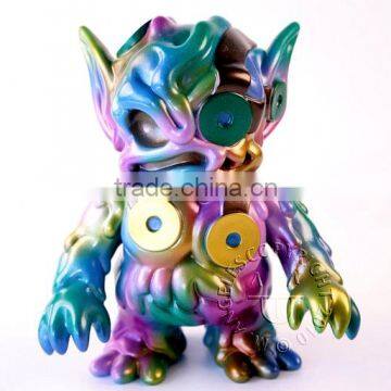 new design Metallic blue gradient Ooze Bat action figures, make custom Bat action figures, make custom new design Metallic blue