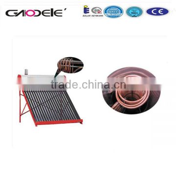 Copper Coil Solar Heater