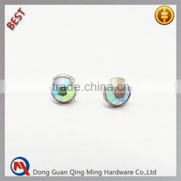 colorful crystal chaton rivet for shoes