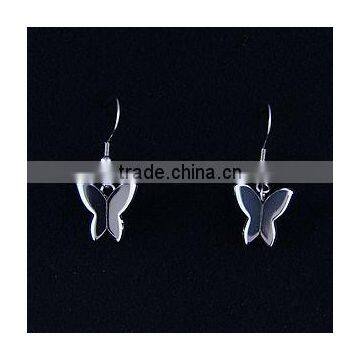 Earrings With Butterfly Drop for Wholesale