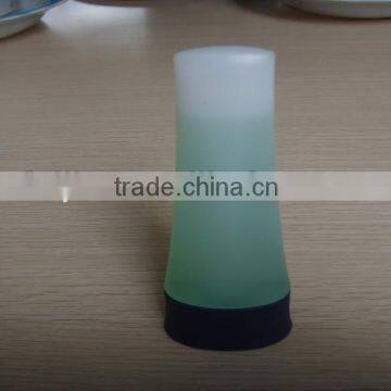 shampoo,pack in PE bottle, 30ml or 40ml shampoo, one color logo on the bottle, transparent blue shampoo,any details as your need
