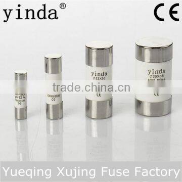 Cylindrical Cap Fuses 10x38 aR